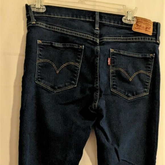 Levis Womens 315 Shaping Bootcut Indigo Jeans size 29 - Picture 6 of 8